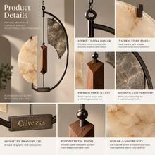Calvessas™ Solstice Arc Sculptural Hanging Accent