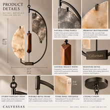 Calvessas™ Solstice Arc Sculptural Hanging Accent