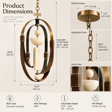 Calvessas™ Aurelia Orbit Hanging Sculpture